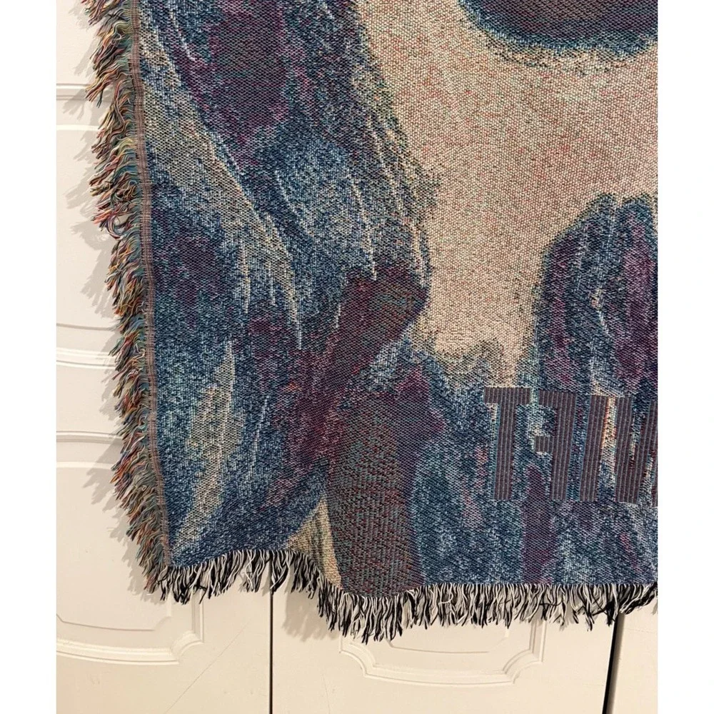 Taylor Swift 2012 Red Concert Tour Album Cover Tapestry Woven Blanket 50x60